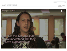 Tablet Screenshot of nancyotero.net